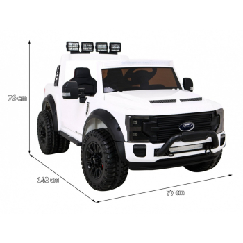 Pojazd Ford Super Duty Biały Pickup